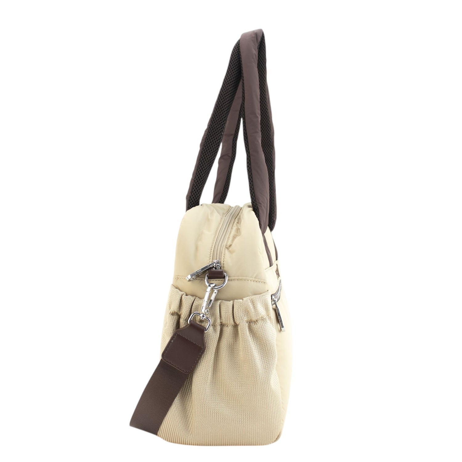 Bolsa de gimnasio Pepe Moll Bella Beige - KimondoShop