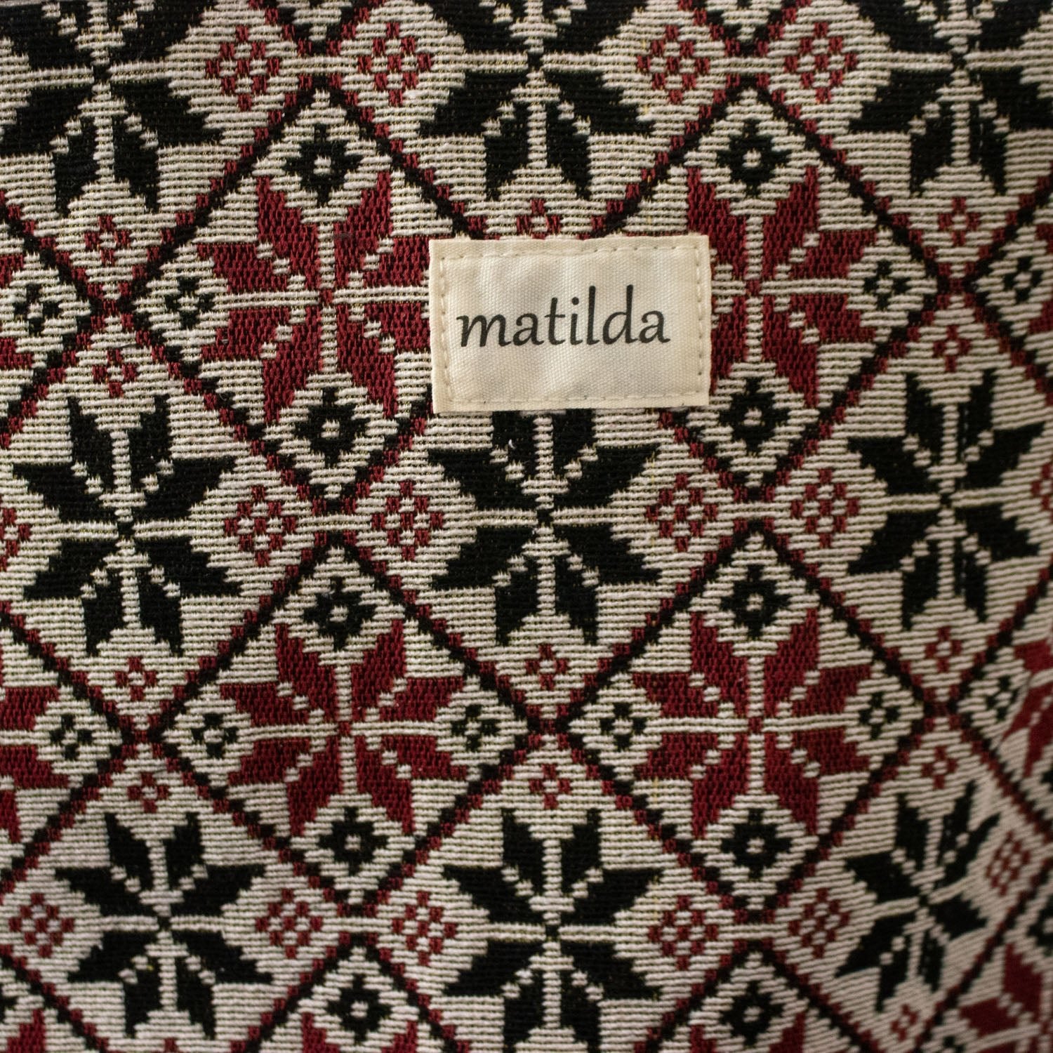 Bolsa tote pequeña La Matilda Print Geométrico - KimondoShop