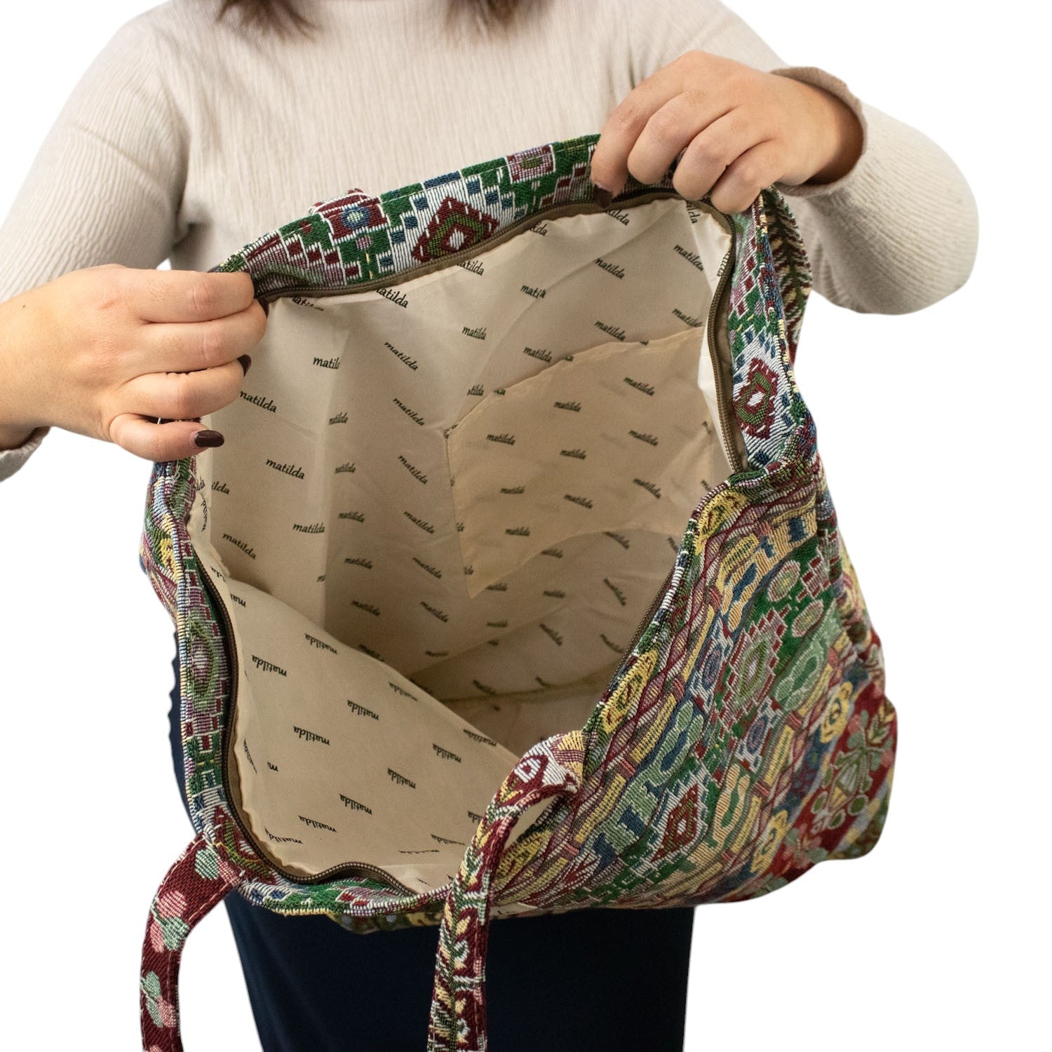 Bolsa totebag La Matilda Azteca - KimondoShop