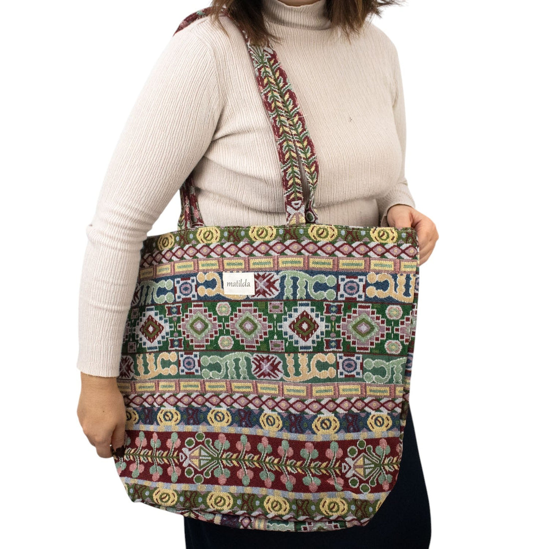 Bolsa totebag La Matilda Azteca - KimondoShop