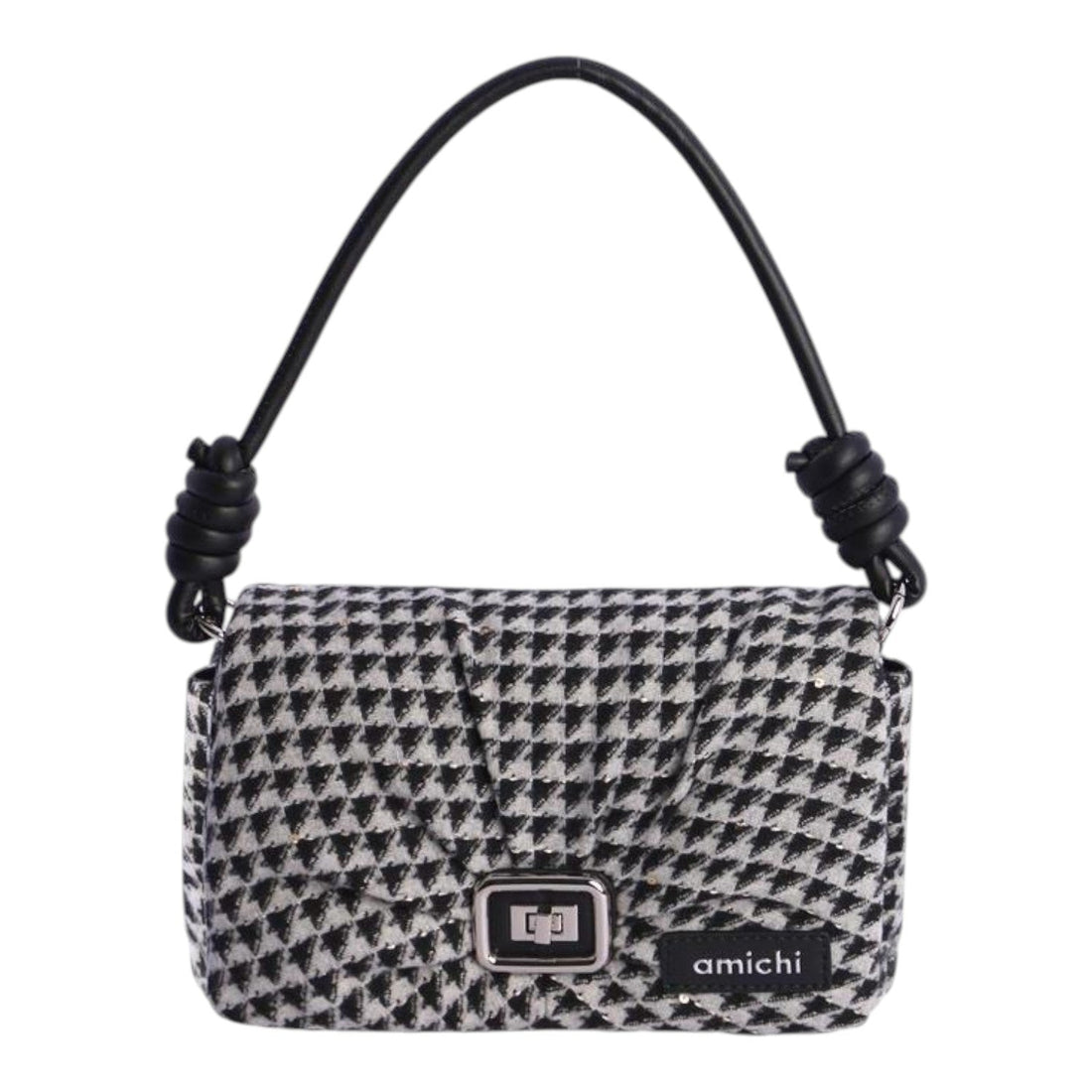 Bolso baguette Amichi Beat Negro - KimondoShop