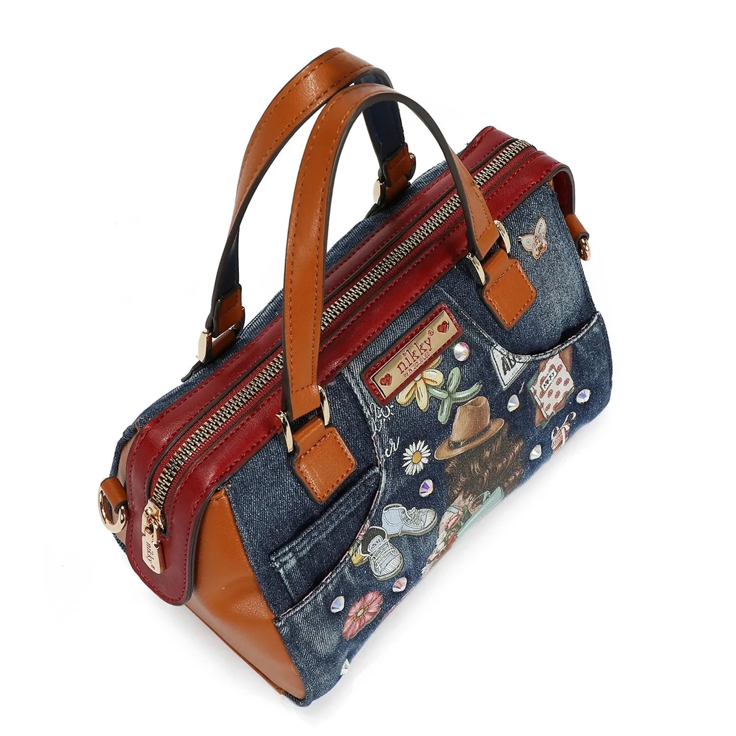 Bolso bowling Denim Nikky World - KimondoShop