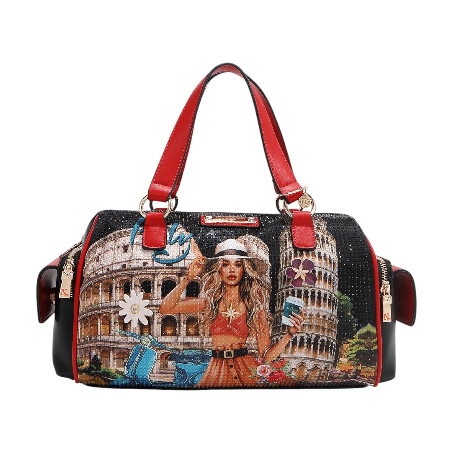 Bolso bowling Nicole Lee Martha Travels Italy - KimondoShop