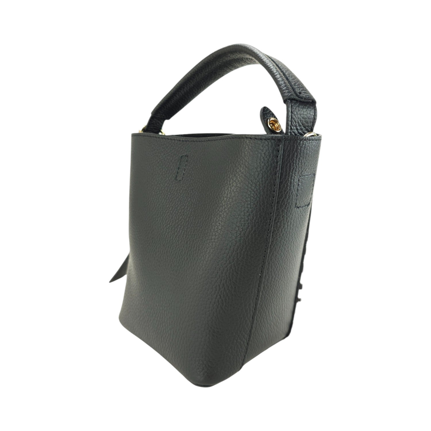 Bolso bucket en Piel Pregato Alessia Premium Zebra - KimondoShop