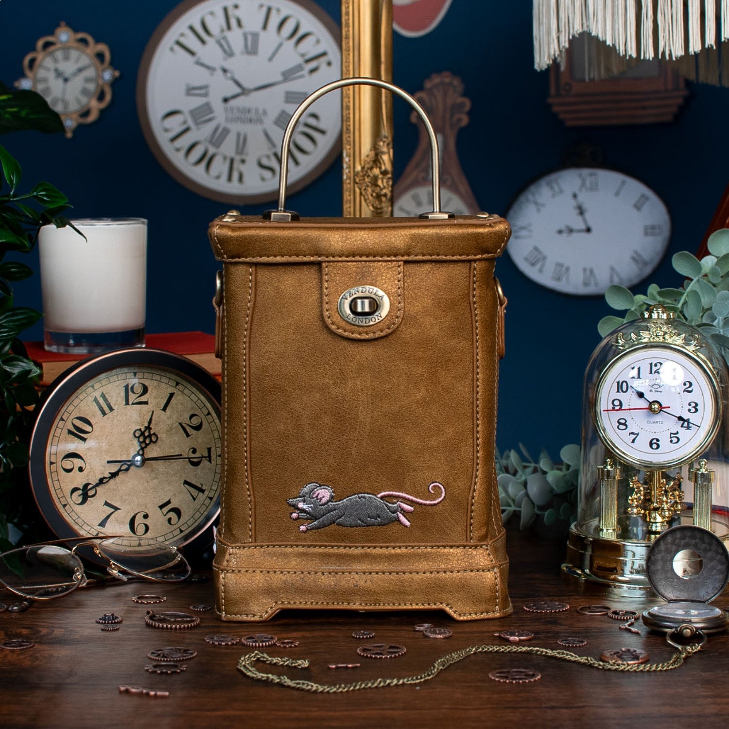 Bolso Carriage Clock Vendula Tick Tock Clock Shop - KimondoShop