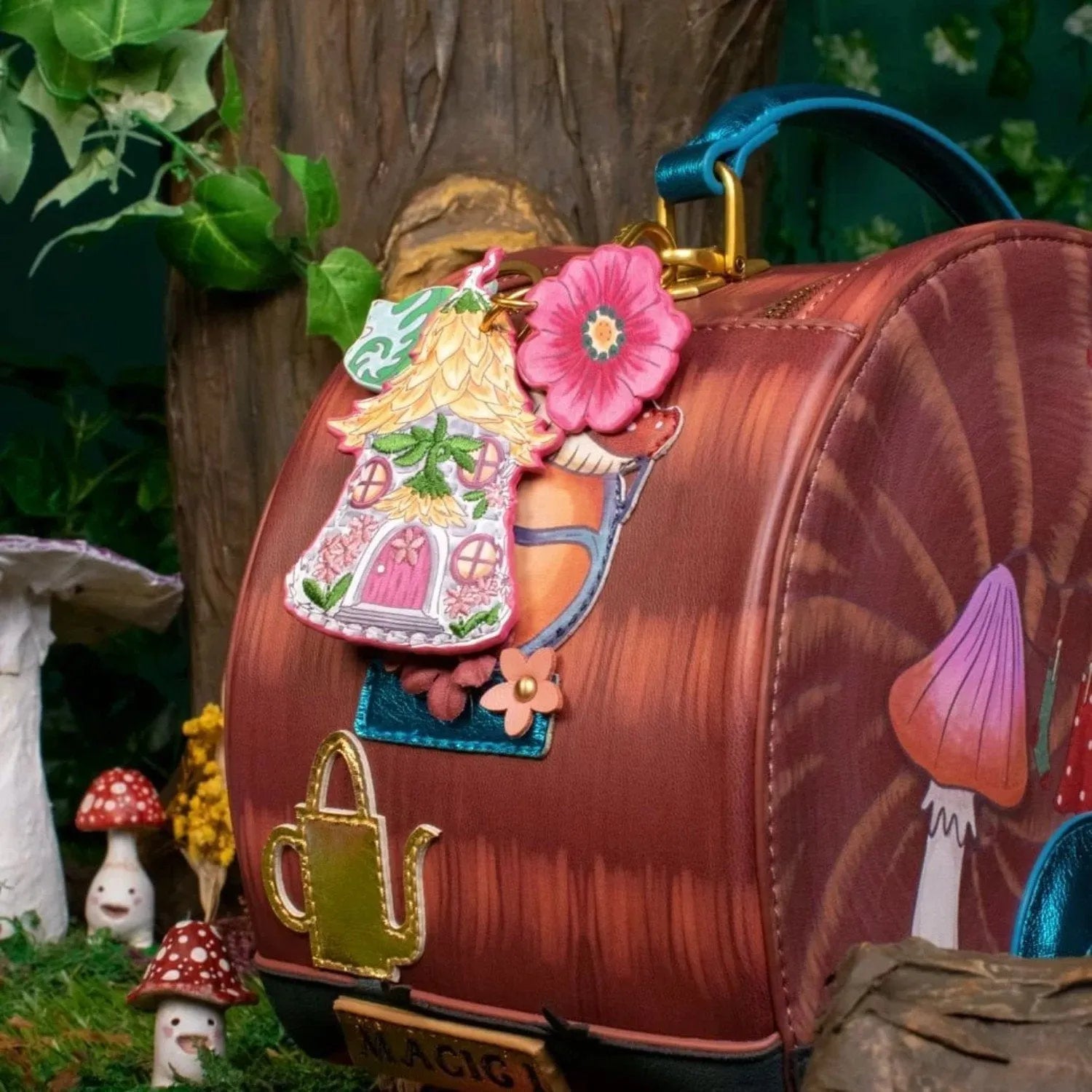 Bolso convertible Shell Caravan Vendula Fairy Village - KimondoShop