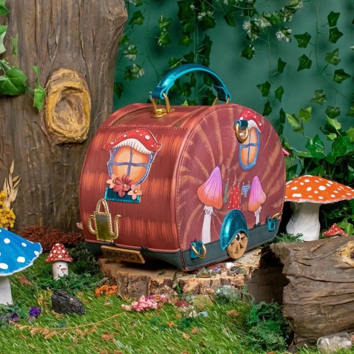 Bolso convertible Shell Caravan Vendula Fairy Village - KimondoShop