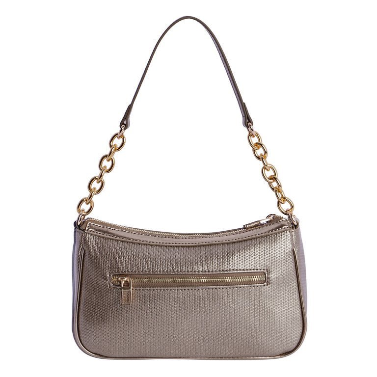 Bolso de hombro Don Algodon Eventos Metallic Oro - KimondoShop