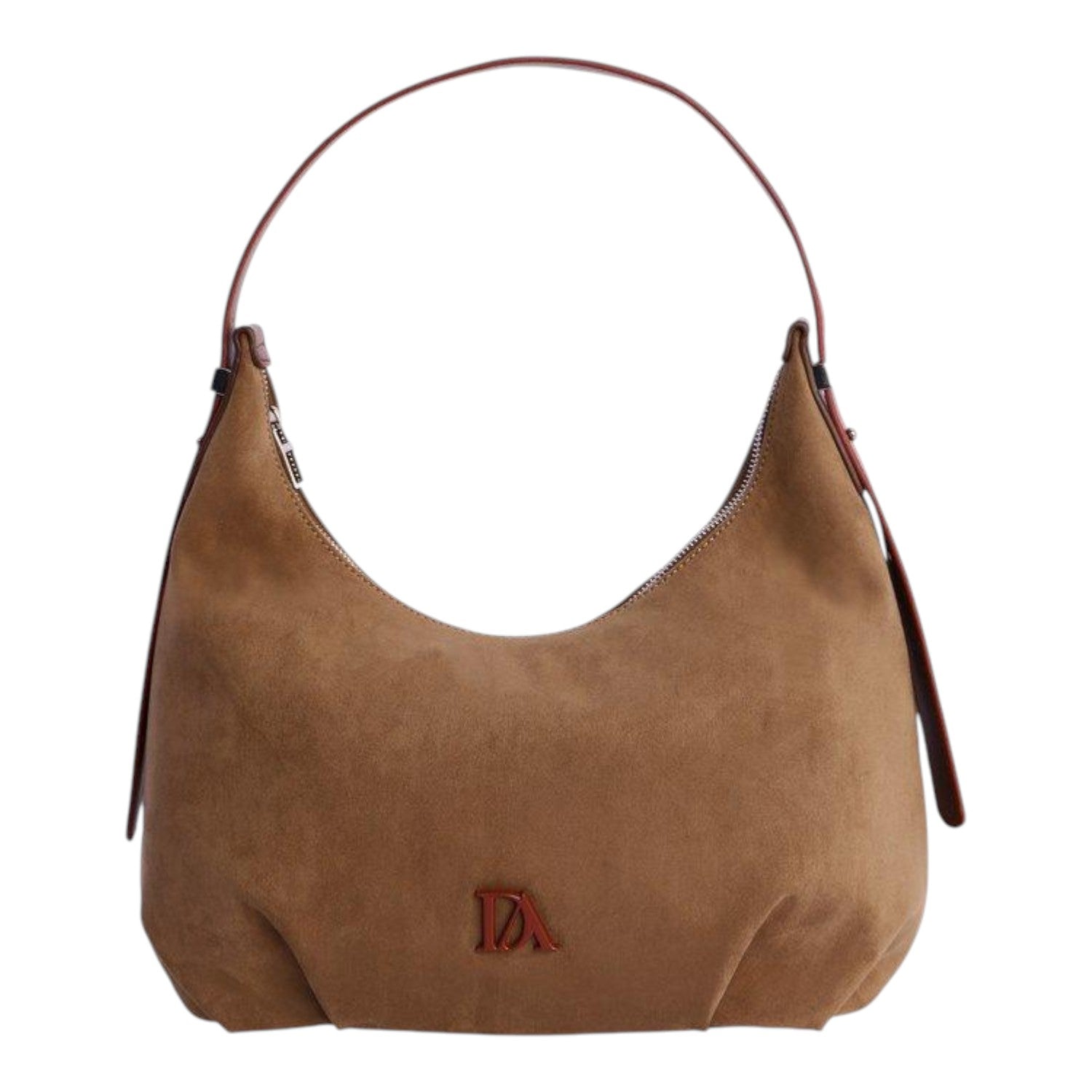 Bolso de hombro Don Algodon Iconic Touch Camel - KimondoShop