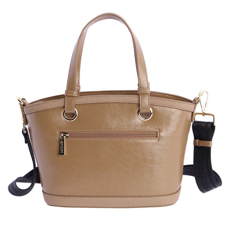 Bolso de mano Amichi Parisienne Marrón - KimondoShop