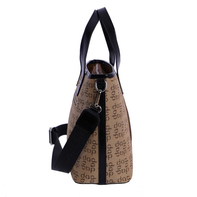 Bolso de mano Don Algodon Banff Negro - KimondoShop