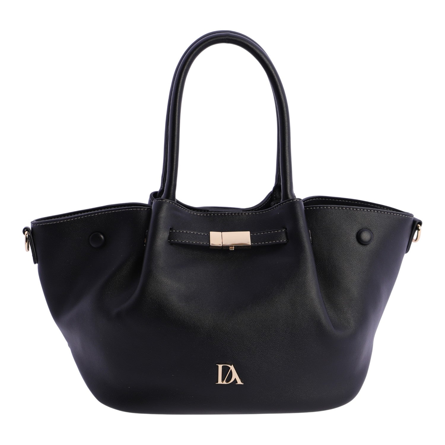 Bolso de mano Don Algodon Horizonte Negro - KimondoShop