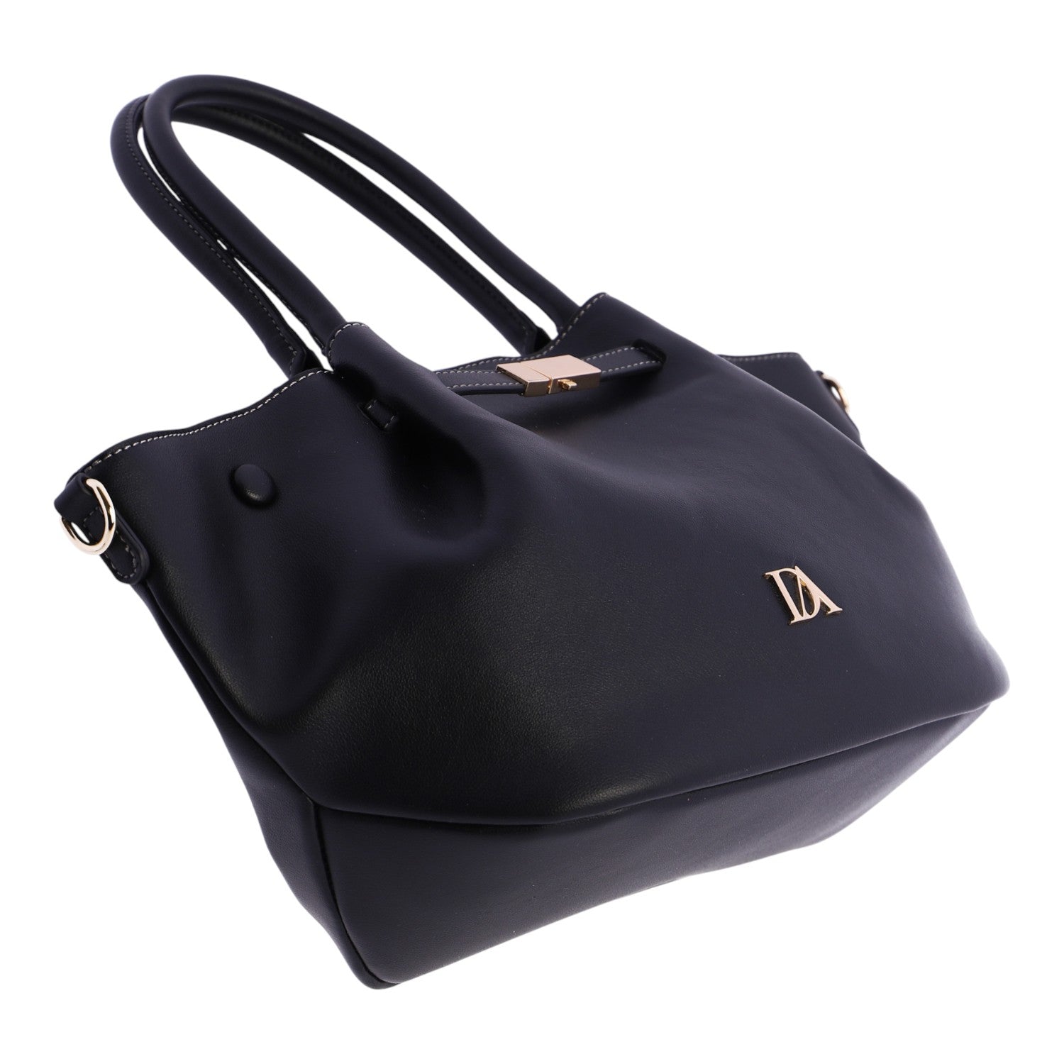 Bolso de mano Don Algodon Horizonte Negro - KimondoShop
