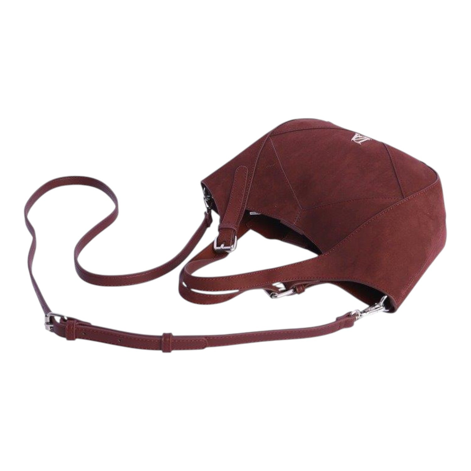 Bolso de mano Don Algodon Urbana Chic Burdeos - KimondoShop