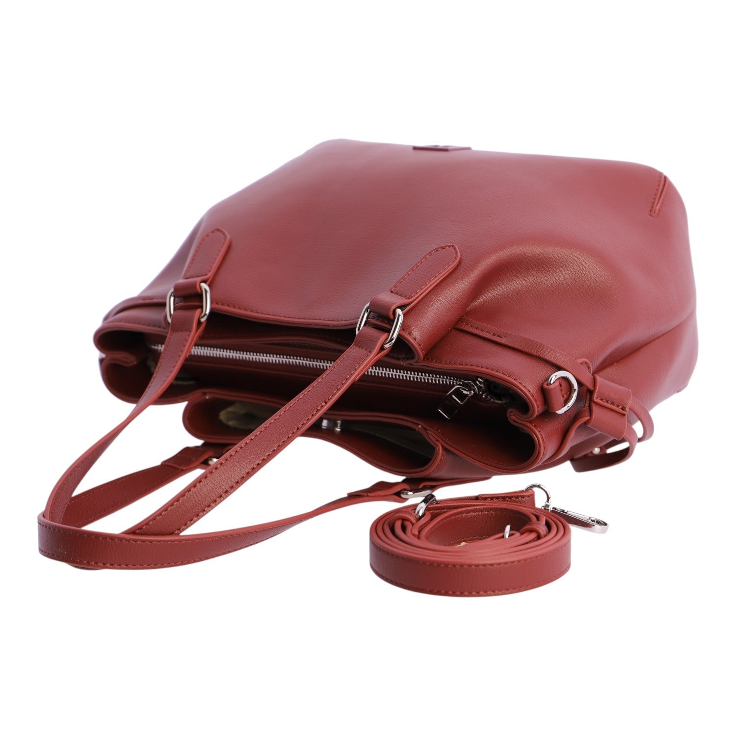 Bolso de mano Don Algodon Vínculo Terracota - KimondoShop