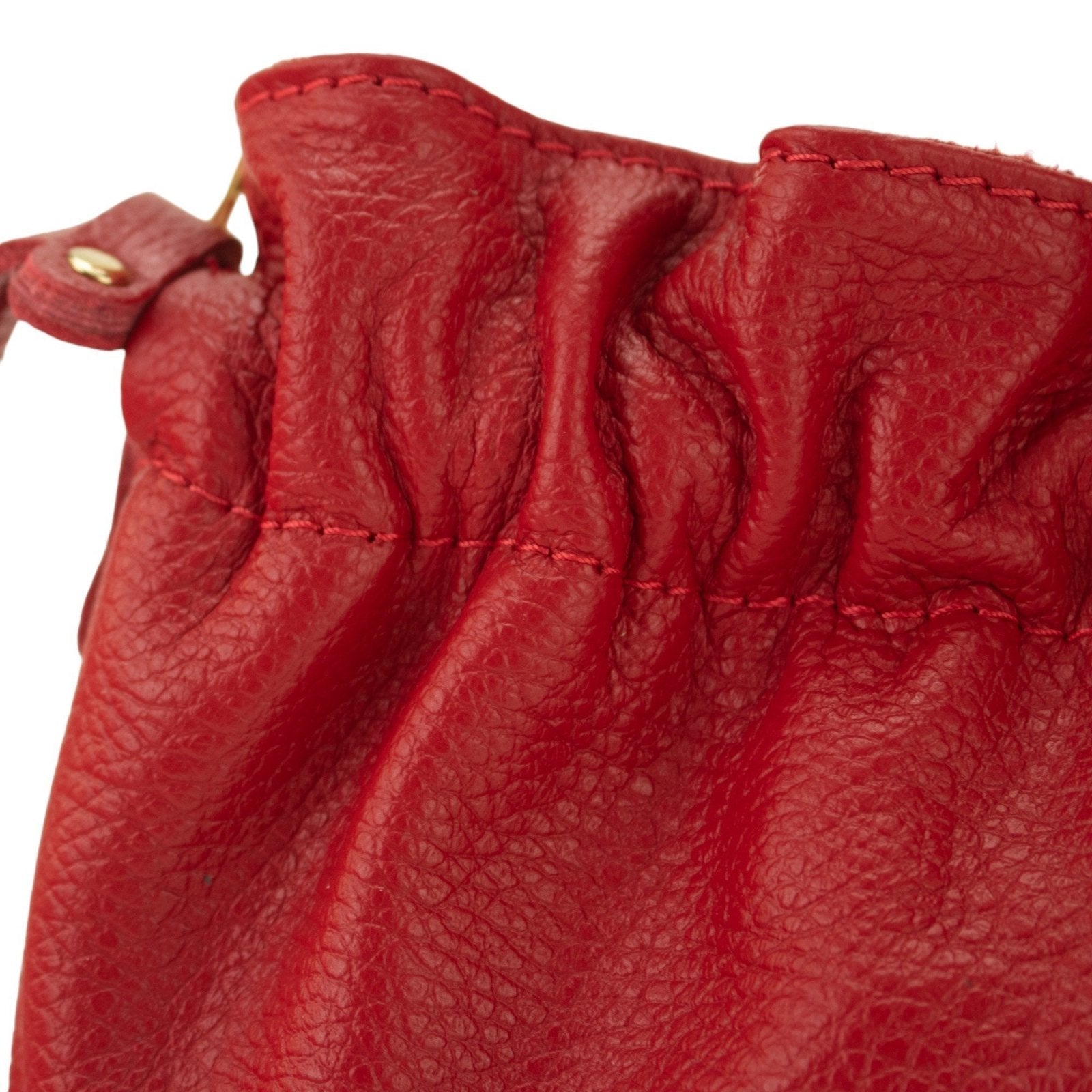 Bolso de mano en Piel Pregato Fiore Rojo - KimondoShop