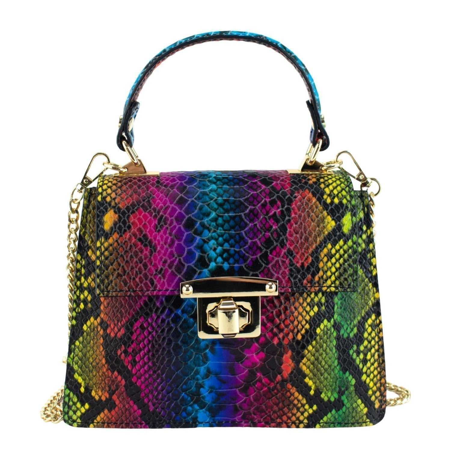 Bolso de mano Piel Pregato Gekko Multi - KimondoShop