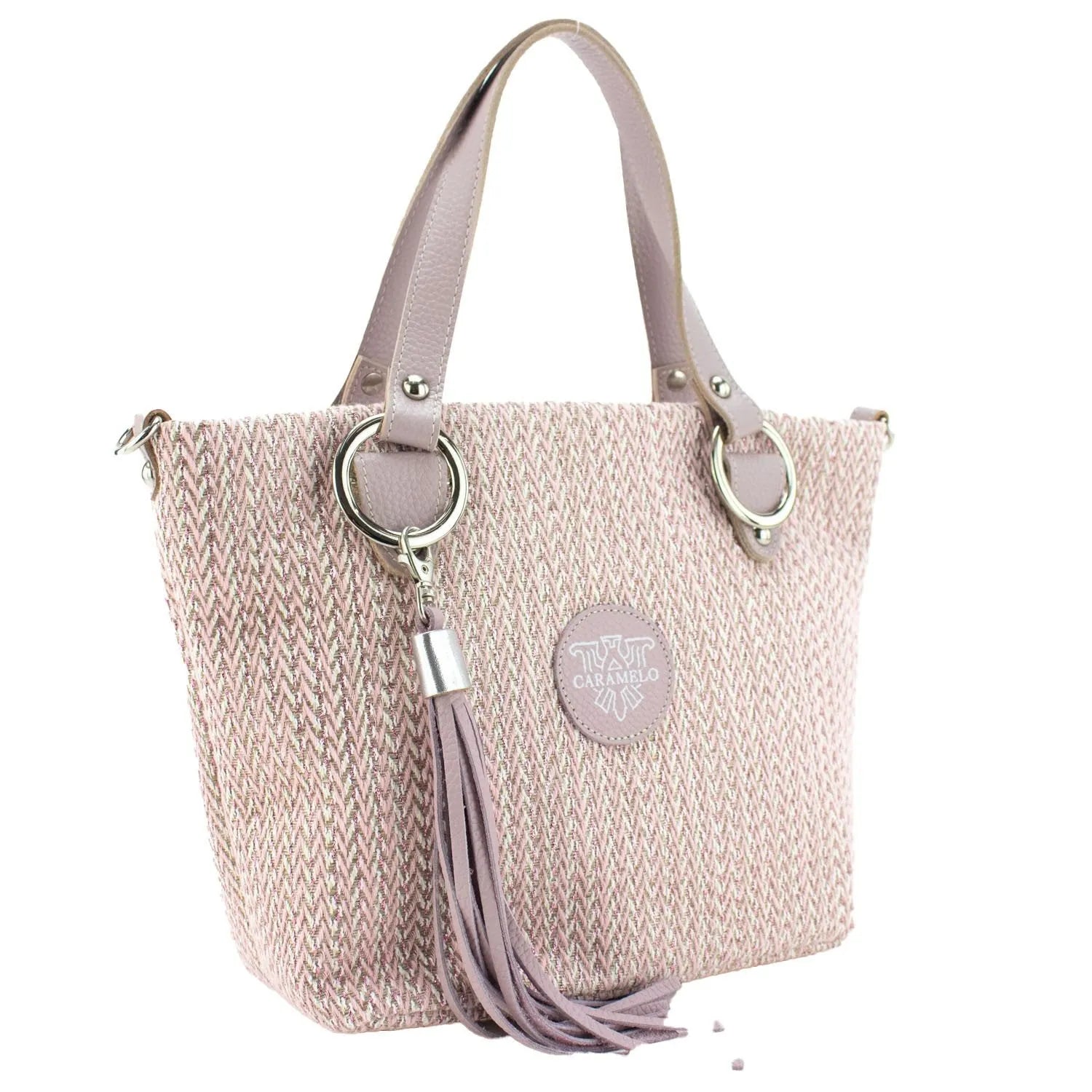 Bolso de mano tote Caramelo Helia - KimondoShop