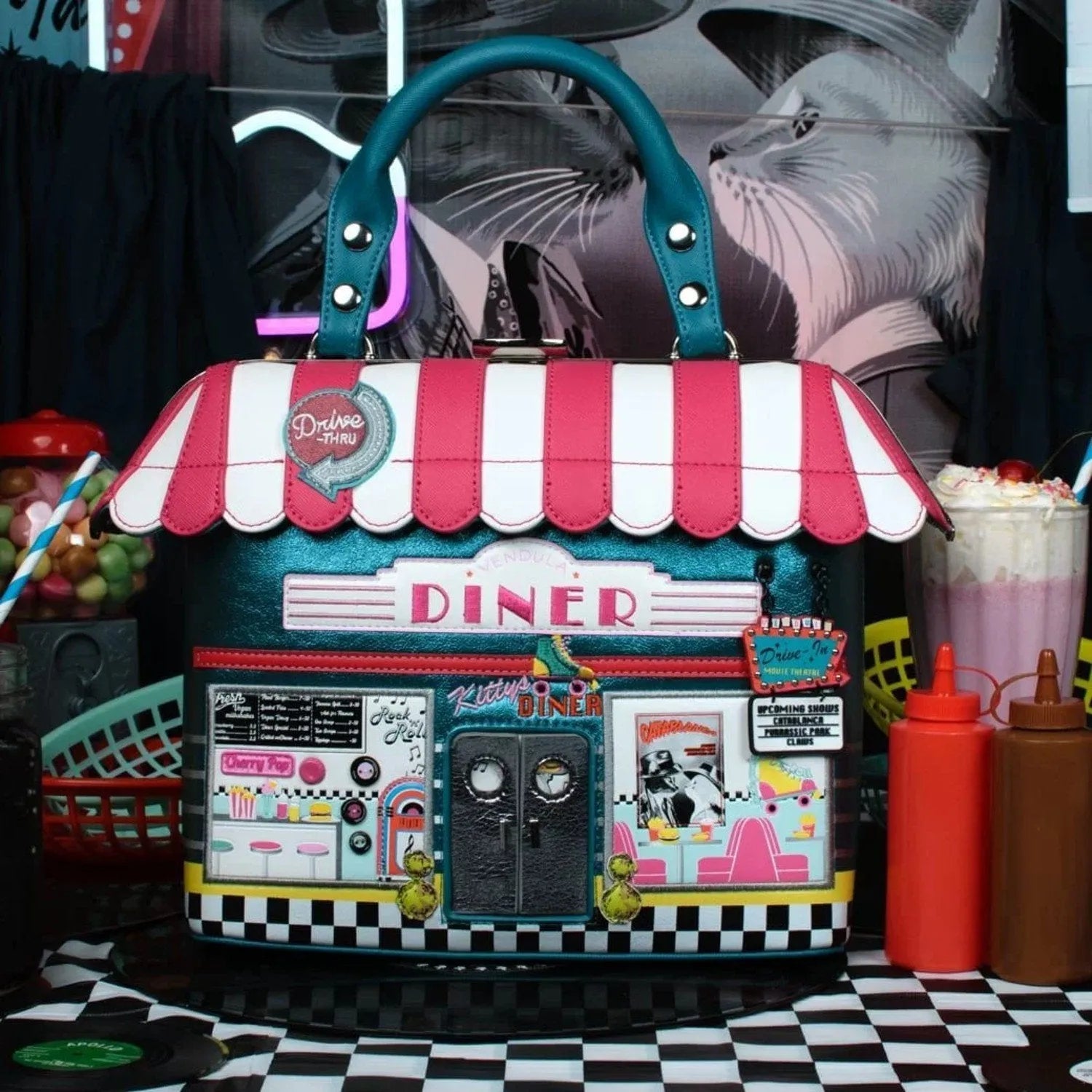 Bolso de mano Vendula Kitty's Diner - KimondoShop