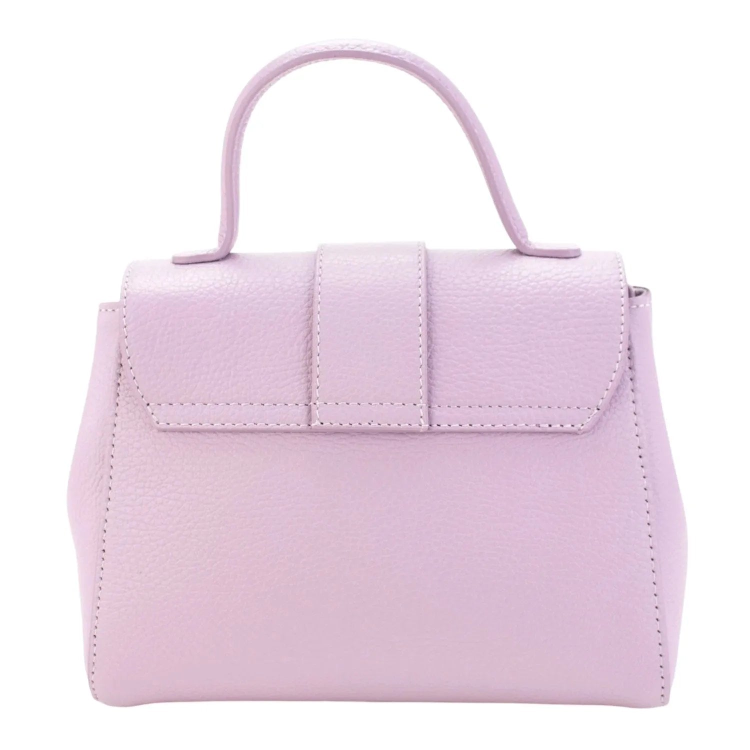 Bolso de Piel Pregato Allegria Malva - KimondoShop