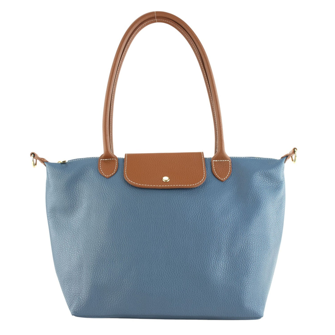 Bolso de Piel Pregato Allure Azul jeans - KimondoShop