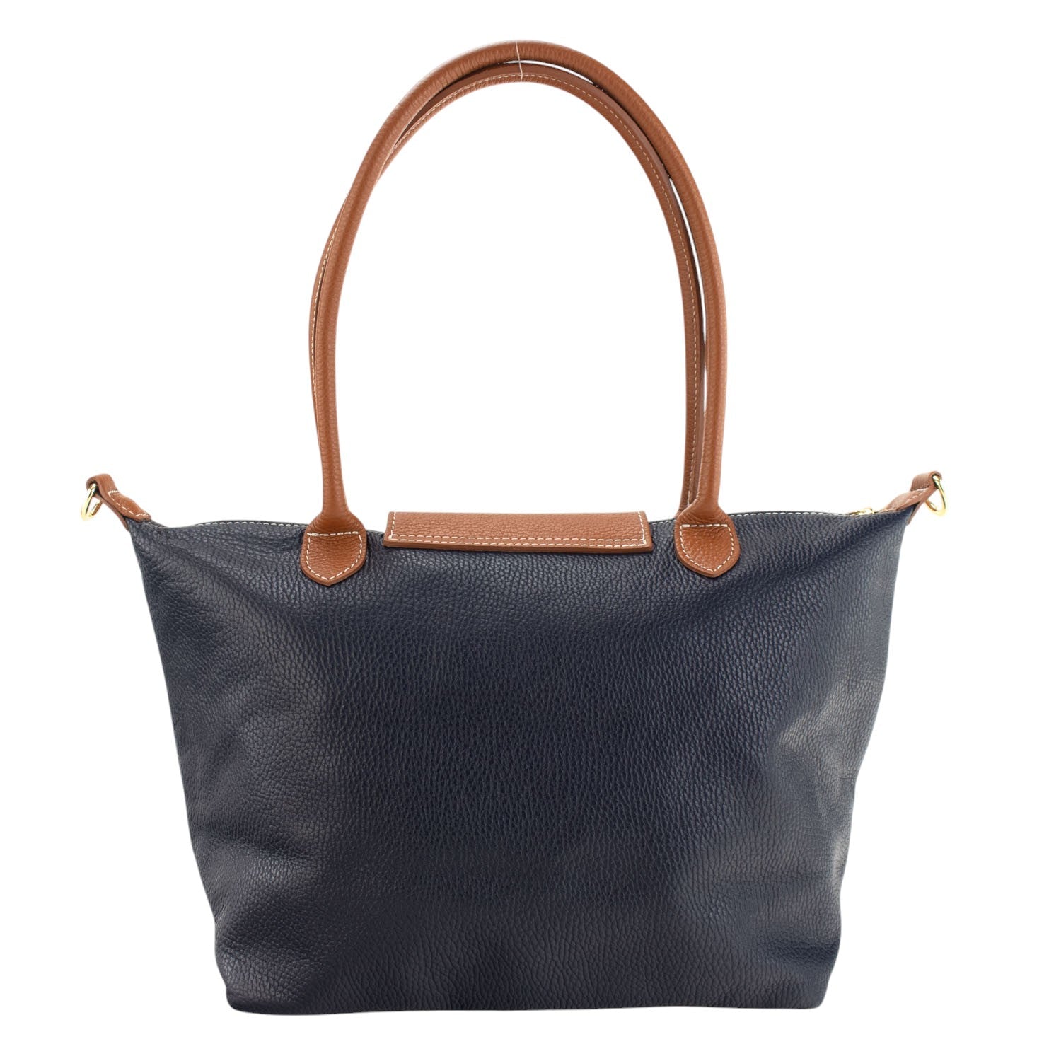 Bolso de Piel Pregato Allure Azul marino - KimondoShop