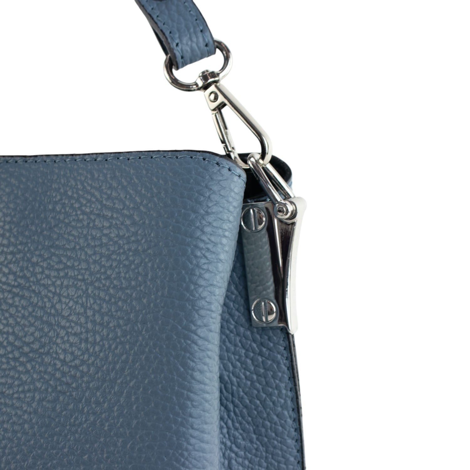 Bolso de Piel Pregato Eterea Azul jeans - KimondoShop