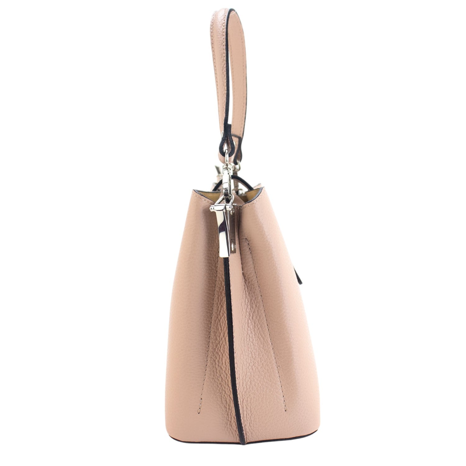 Bolso de Piel Pregato Eterea Nude - KimondoShop