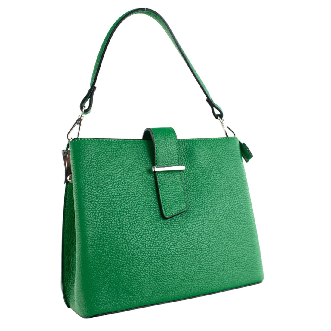 Bolso de Piel Pregato Eterea Verde - KimondoShop