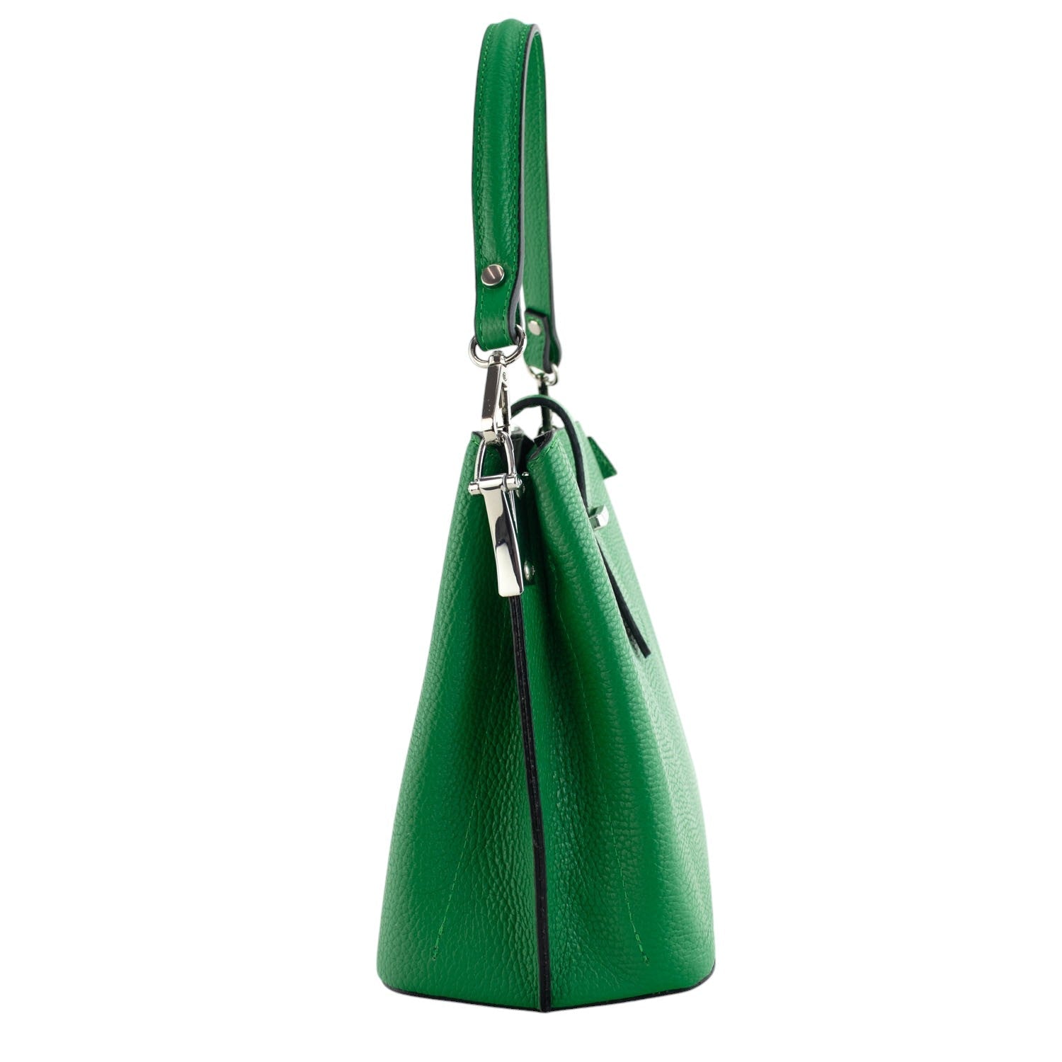 Bolso de Piel Pregato Eterea Verde - KimondoShop