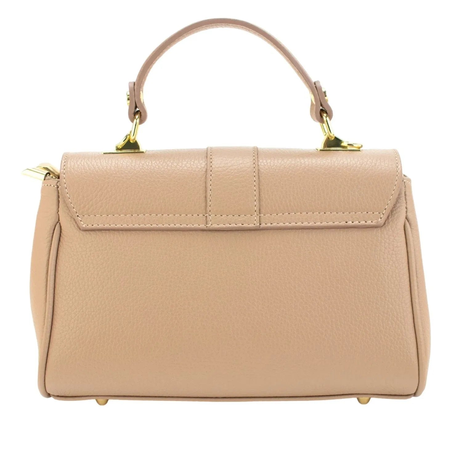 Bolso de Piel Pregato Idillio Nude - KimondoShop