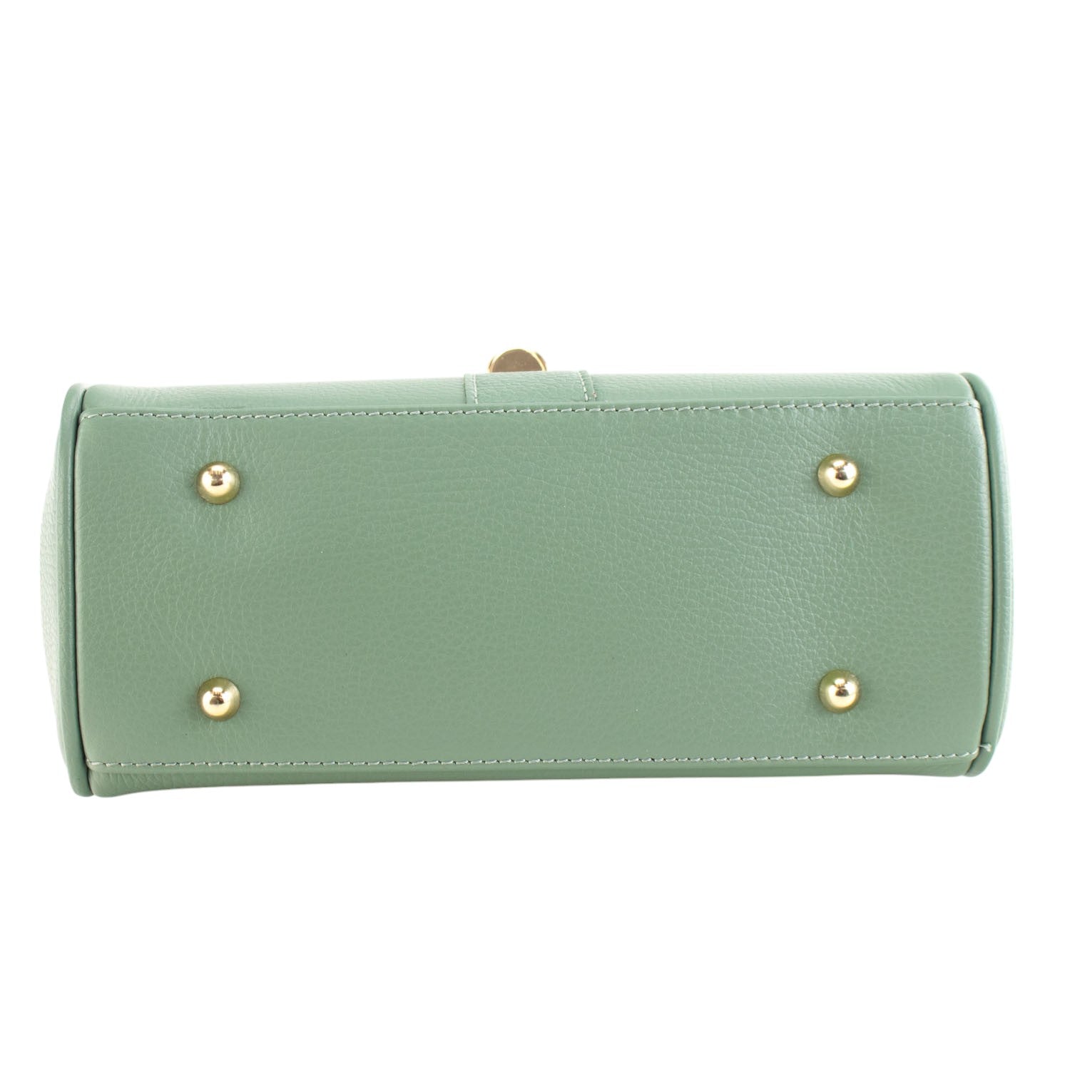 Bolso de Piel Pregato Idillio Verde Aguamarina - KimondoShop