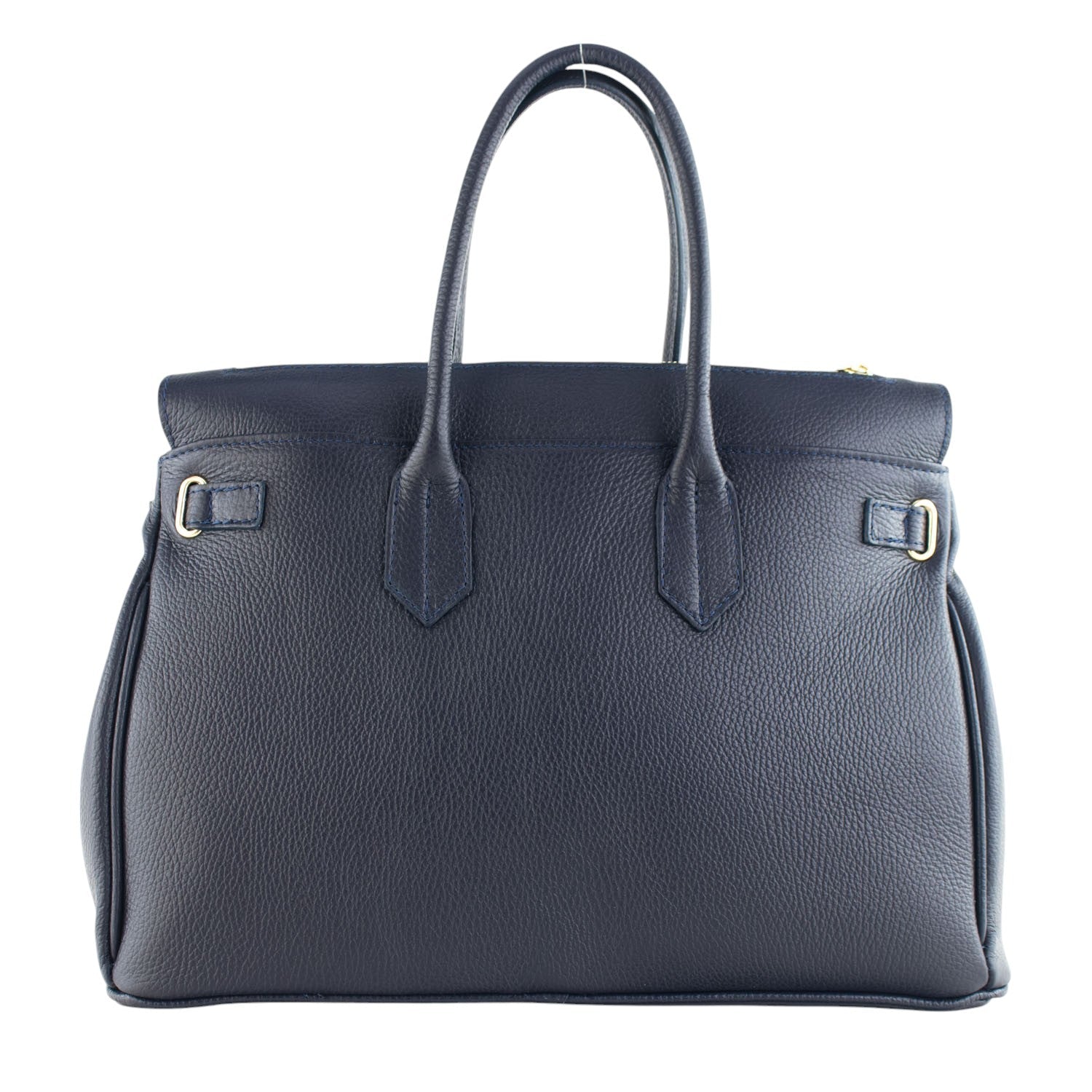 Bolso de Piel Pregato Juliette Azul marino - KimondoShop