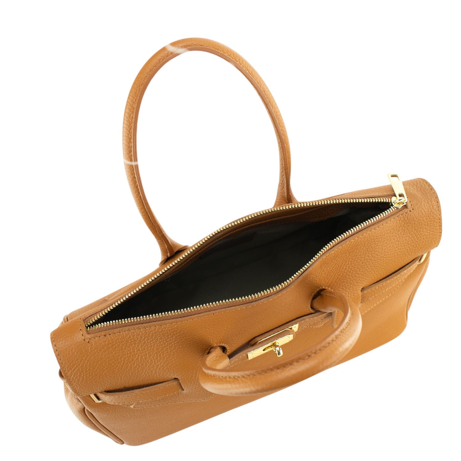 Bolso de Piel Pregato Juliette Camel - KimondoShop