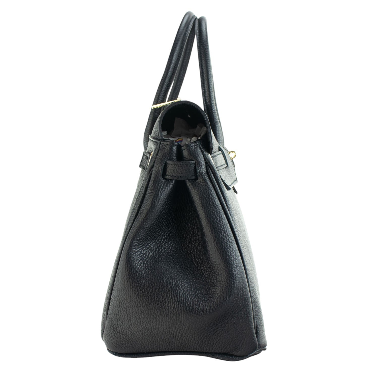 Bolso de Piel Pregato Juliette Negro - KimondoShop