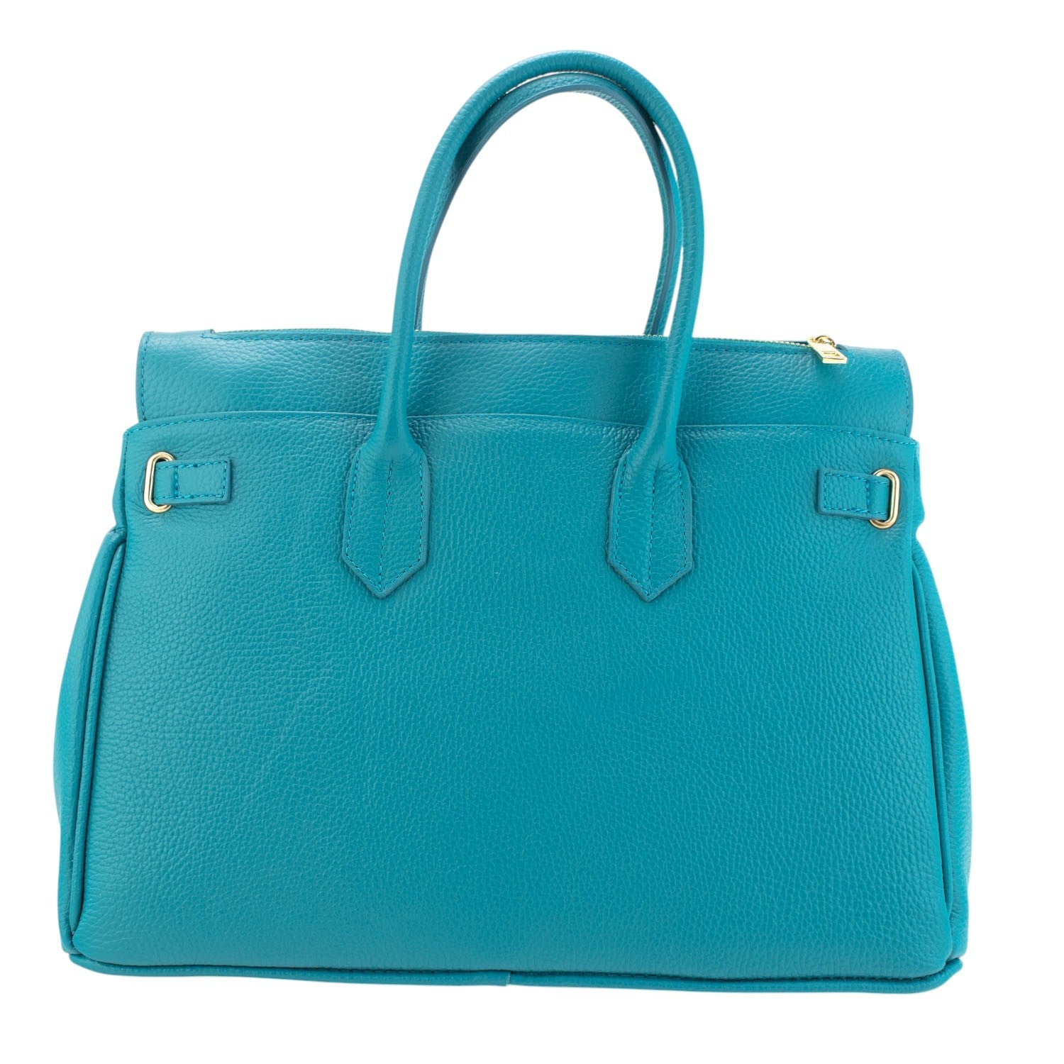 Bolso de Piel Pregato Juliette Turquesa - KimondoShop