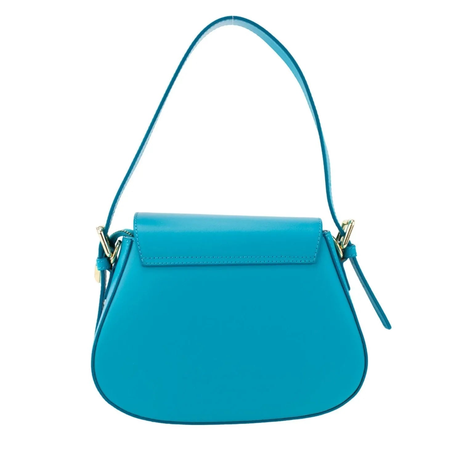 Bolso de Piel Pregato Sigma Azul Turquesa - KimondoShop