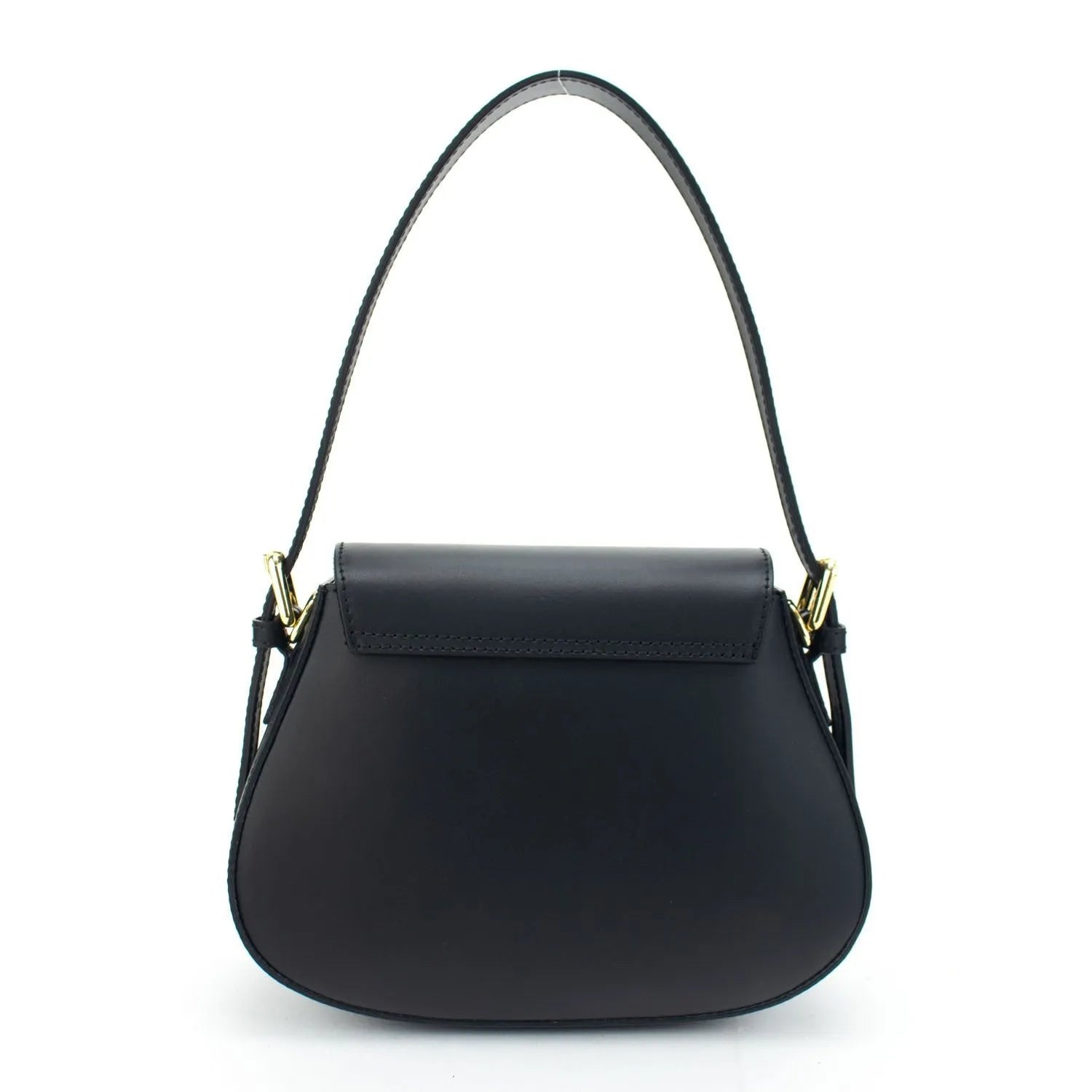 Bolso de Piel Pregato Sigma Negro - KimondoShop