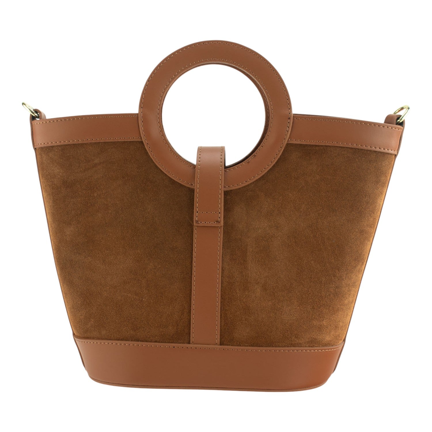 Bolso en piel Pregato Armonia Ante Camel - KimondoShop