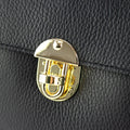 Bolso en Piel Pregato Carezza Negro - KimondoShop
