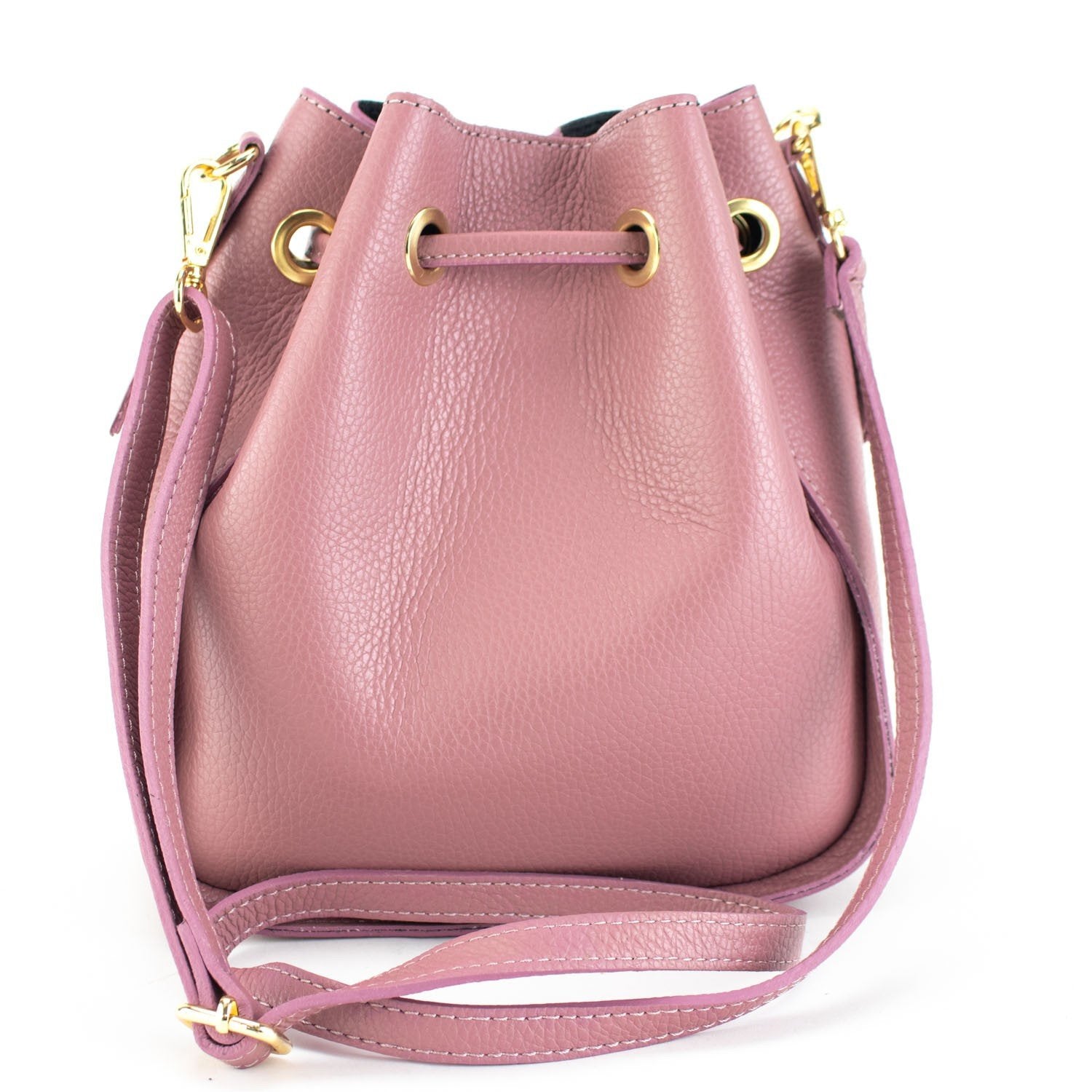 Bolso en Piel Pregato Laguna Rosa Polvo - KimondoShop