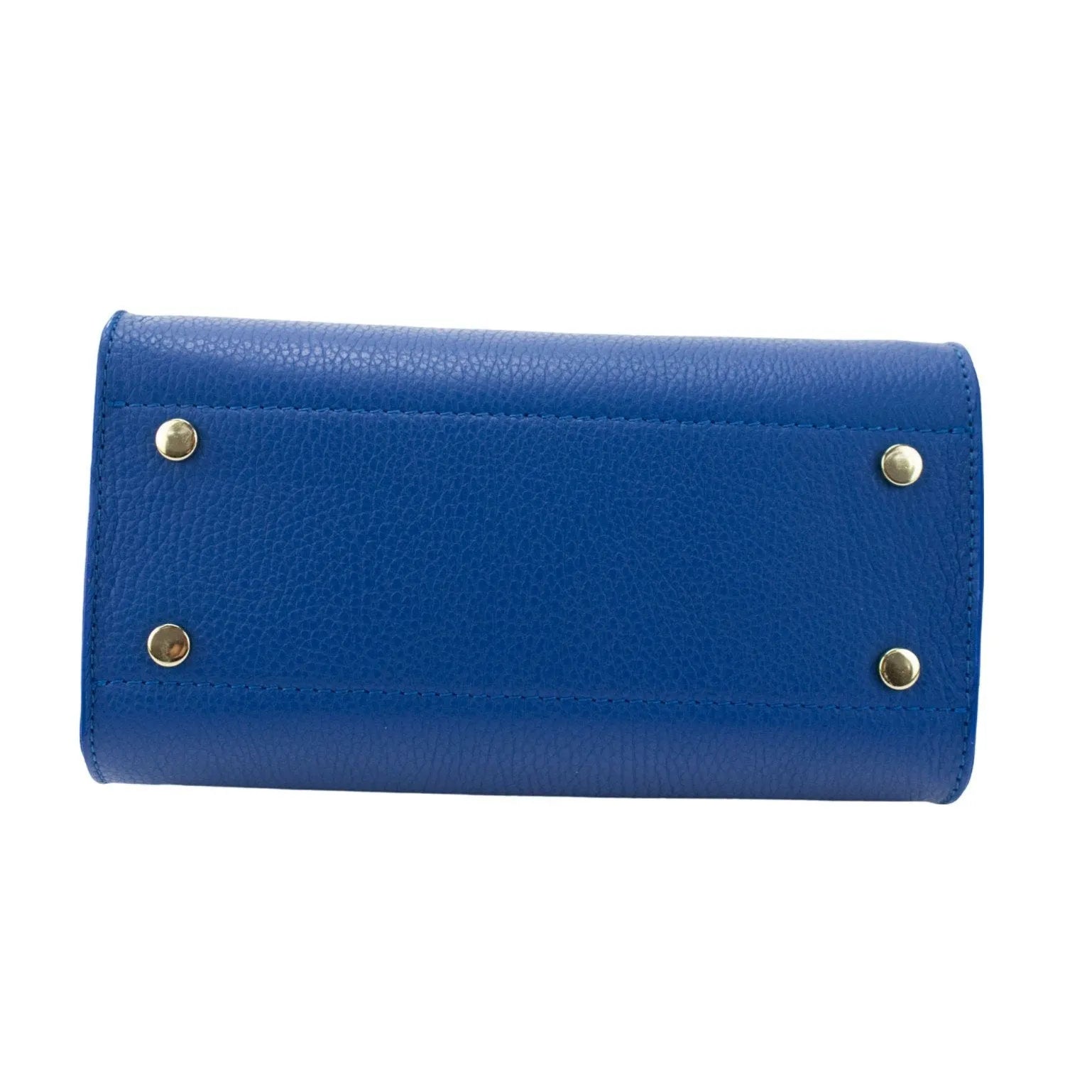 Bolso en Piel Pregato Latenza Azul eléctrico - KimondoShop