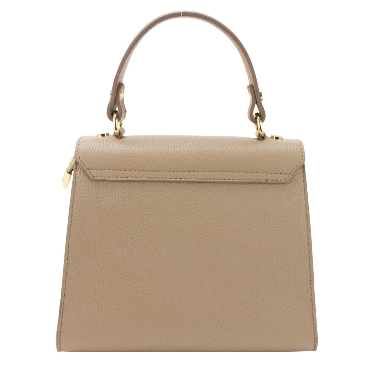 Bolso en Piel Pregato Latenza Taupe - KimondoShop