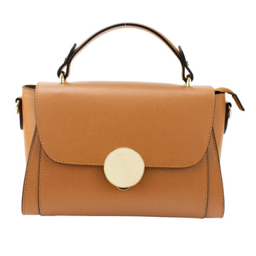 Bolso en Piel Pregato Luna Camel - KimondoShop