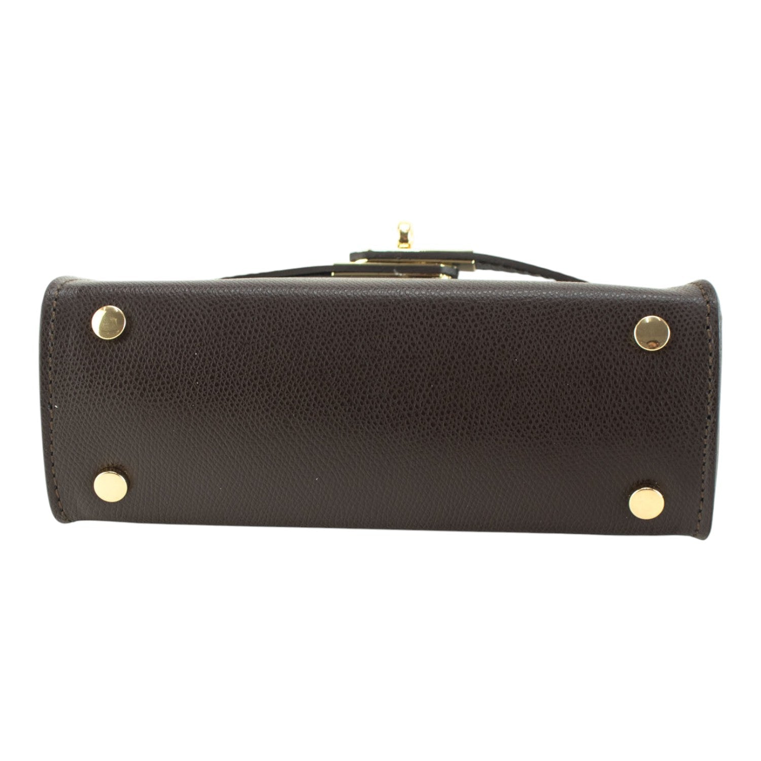 Bolso en Piel Pregato mini Latenza Chocolate - KimondoShop