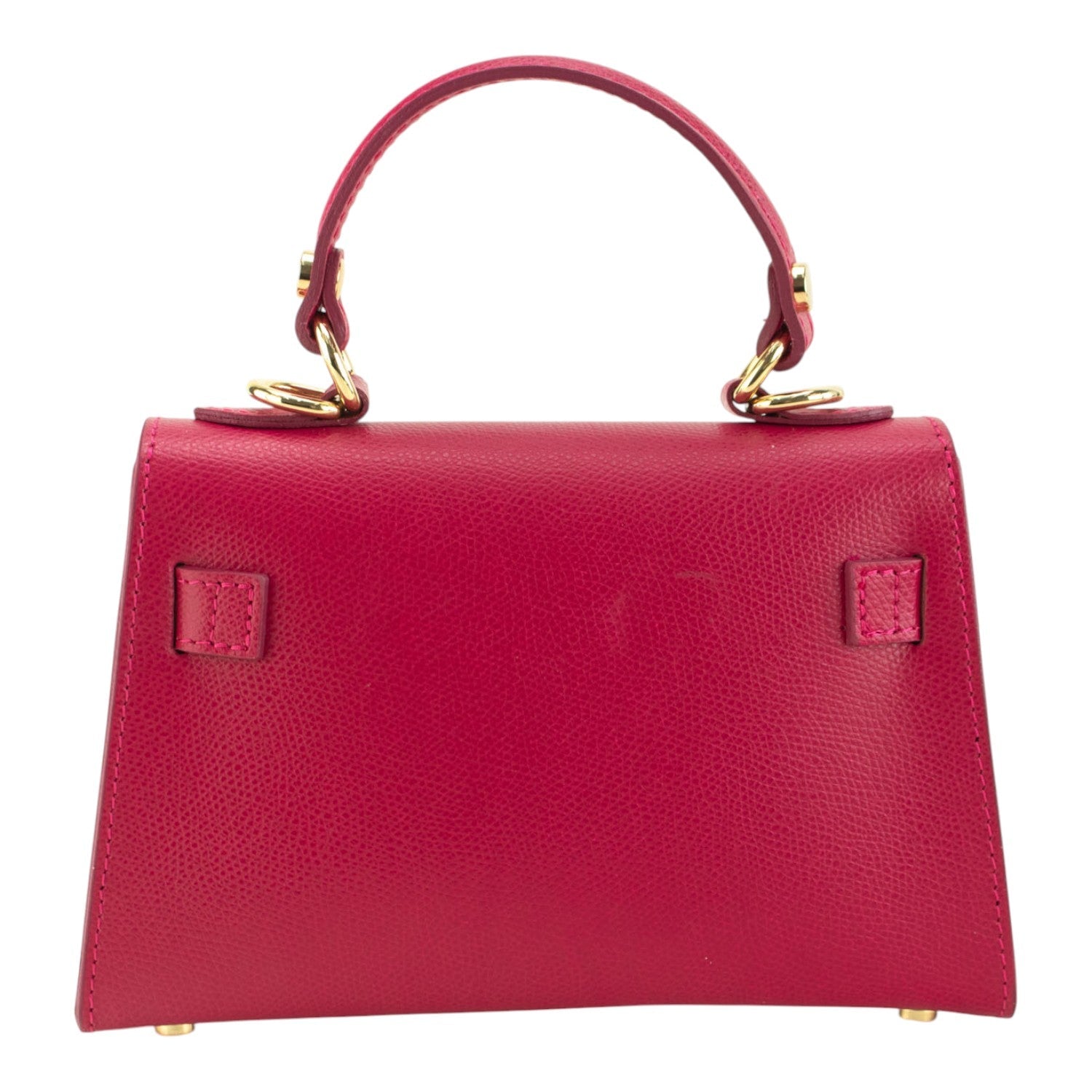 Bolso en Piel Pregato mini Latenza Fucsia - KimondoShop