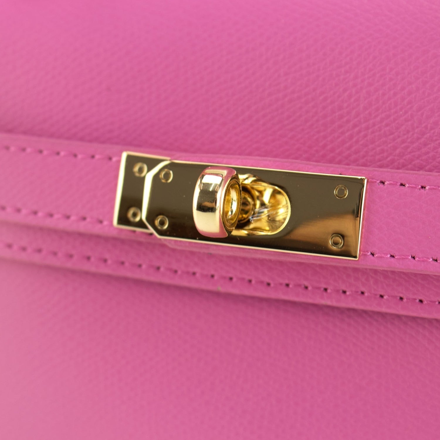 Bolso en Piel Pregato mini Latenza Rosa - KimondoShop