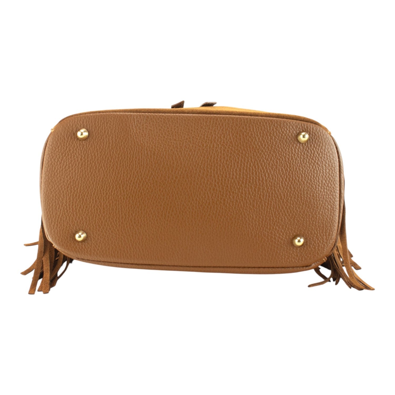 Bolso en piel Pregato Solenne Ante Camel - KimondoShop