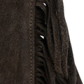 Bolso en piel Pregato Solenne Ante Chocolate - KimondoShop