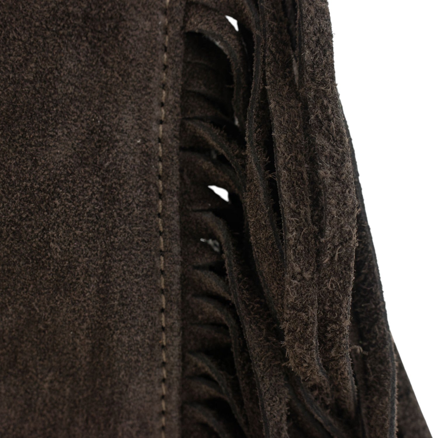 Bolso en piel Pregato Solenne Ante Chocolate - KimondoShop